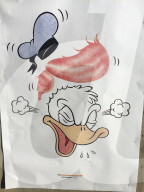 NEWS - Trump Karikaturen in Stockholm