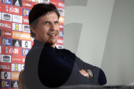 NEWS - Pressekonferenz: Walisischer Fussballtrainer Chris Coleman 