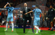 PEOPLE - Fussball Monaco gegen Manchester City: Die Fürstenfamilie jubelt in den Rängen