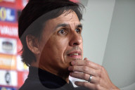 NEWS - Pressekonferenz: Walisischer Fussballtrainer Chris Coleman 