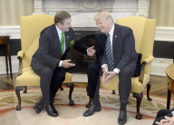 NEWS - Donald Trump empfängt den irischen Präsidenten Enda Kenny