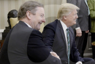 NEWS - Donald Trump empfängt den irischen Präsidenten Enda Kenny
