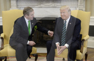 NEWS - Donald Trump empfängt den irischen Präsidenten Enda Kenny