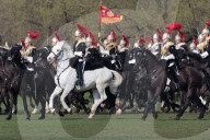 NEWS - London: Die 'HM Household Cavalry' übt im Hyde Park