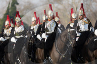 NEWS - London: Die 'HM Household Cavalry' übt im Hyde Park