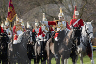 NEWS - London: Die 'HM Household Cavalry' übt im Hyde Park