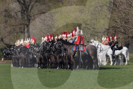 NEWS - London: Die 'HM Household Cavalry' übt im Hyde Park