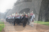 NEWS - London: Die 'HM Household Cavalry' übt im Hyde Park