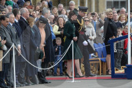 PEOPLE -  London: Kate und William an der Irish Guards St Patrick's Day Parade