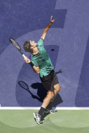 PEOPLE - Tennis BNP Paribas: Roger Federer gewinnt gegen Jack Sock in Indian Wells 