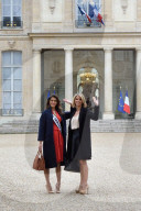 PEOPLE - Iris Mittenaere zu Besuch im Elysee Palast