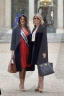 PEOPLE - Iris Mittenaere zu Besuch im Elysee Palast