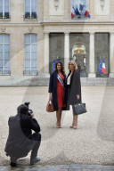PEOPLE - Iris Mittenaere zu Besuch im Elysee Palast