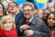NEWS - Wahlen Frankreich: Jean-Luc Melenchon spricht in Paris