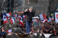 NEWS - Wahlen Frankreich: Jean-Luc Melenchon spricht in Paris