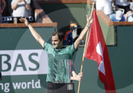 PEOPLE - Tennis: BNP Paribas: Roger Federer triumphiert auch in Indian Wells