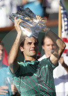 PEOPLE - Tennis: BNP Paribas: Roger Federer triumphiert auch in Indian Wells