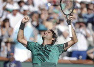 PEOPLE - Tennis: BNP Paribas: Roger Federer gewinnt den Final gegen Stan Wawrinka 