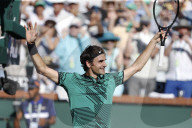 PEOPLE - Tennis: BNP Paribas: Roger Federer gewinnt den Final gegen Stan Wawrinka 