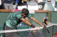 PEOPLE - Tennis: BNP Paribas: Roger Federer gewinnt den Final gegen Stan Wawrinka 