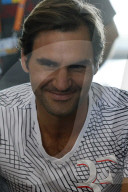 PEOPLE - Tennis: Roger Federer PK am Miami Open 