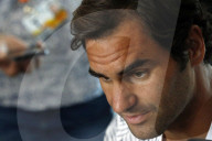PEOPLE - Tennis: Roger Federer PK am Miami Open 