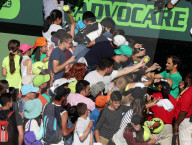 PEOPLE - Tennis: Grossandrang - Roger Federer trainiert in Miami