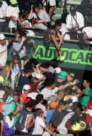 PEOPLE - Tennis: Grossandrang - Roger Federer trainiert in Miami