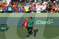 PEOPLE - Tennis: Grossandrang - Roger Federer trainiert in Miami
