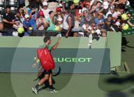 PEOPLE - Tennis: Grossandrang - Roger Federer trainiert in Miami