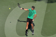 PEOPLE - Tennis: Grossandrang - Roger Federer trainiert in Miami