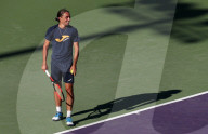 PEOPLE - Tennis: Grossandrang - Roger Federer trainiert in Miami