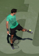 PEOPLE - Tennis: Grossandrang - Roger Federer trainiert in Miami