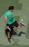 PEOPLE - Tennis: Grossandrang - Roger Federer trainiert in Miami