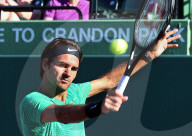 PEOPLE - Tennis: Grossandrang - Roger Federer trainiert in Miami