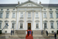 NEWS - Berlin: Bundespräsident Amtsübergabe auf Schloss Bellevue