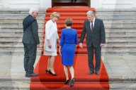 NEWS - Berlin: Bundespräsident Amtsübergabe auf Schloss Bellevue