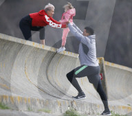 PEOPLE - Die Familie ist auch ein Fitness-Klub: Kerry Katona