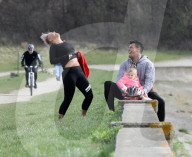 PEOPLE - Die Familie ist auch ein Fitness-Klub: Kerry Katona