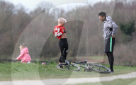 PEOPLE - Die Familie ist auch ein Fitness-Klub: Kerry Katona