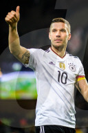 NEWS - Fussballstar Lukas Podolski verabschiedet sich von der deutschen National-Elf