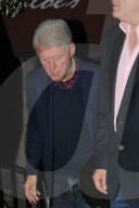 PEOPLE - Bill Clinton speist im Peploe's Wine Bistro in Dublin