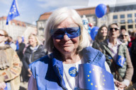 PEOPLE - March of Europe: In Berlin demonstrieren 4000 Menschen fÃ¼r Europa