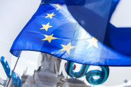 PEOPLE - March of Europe: In Berlin demonstrieren 4000 Menschen fÃ¼r Europa