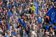 PEOPLE - March of Europe: In Berlin demonstrieren 4000 Menschen für Europa