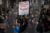 PEOPLE - March of Europe: In Berlin demonstrieren 4000 Menschen für Europa