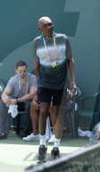 NEWS - Tennis Miami Open: Papa Richard Williams unterstützt seine Tocher Venus