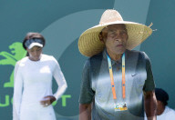 NEWS - Tennis Miami Open: Papa Richard Williams unterstützt seine Tocher Venus