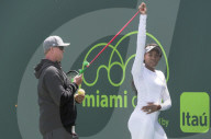 NEWS - Tennis Miami Open: Papa Richard Williams unterstützt seine Tocher Venus