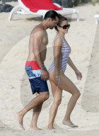 PEOPLE - David Charvet und Brooke Burke geniessen mit den Kids die Ferien auf St.Barts